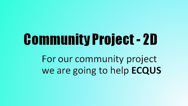2D Community Project
