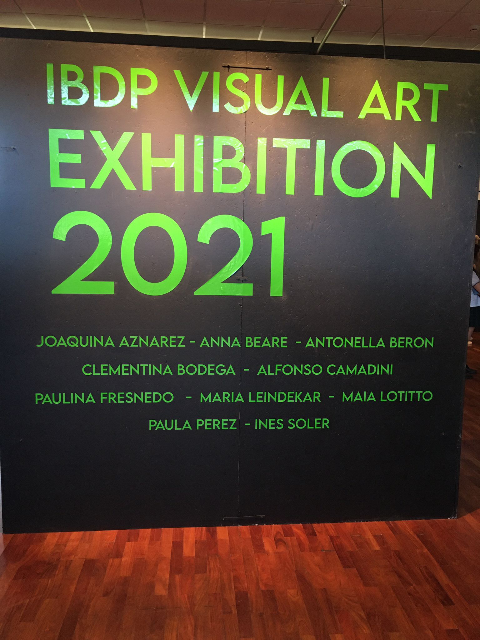 IBDP VISUAL ARTS EXHIBITION